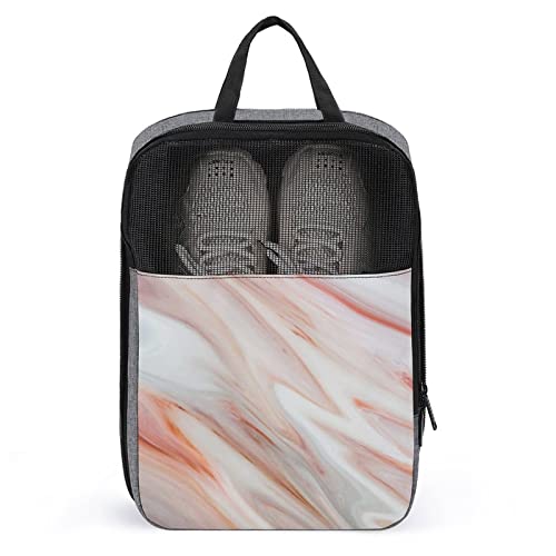 Niedliche Reise-Schuhtasche, Marmorkristall, wasserdicht, atmungsaktiv, tragbar, Reise-Schuhtasche mit Reißverschluss, Reise-Schuh-Organizer, Tasche, Schuhe, Aufbewahrungstasche für Männer, Frauen, F Niedliche Reise-Schuhtasche, Marmorkristall, wasserdicht, atmungsaktiv, tragbar, Reise-Schuhtasche mit Reißverschluss, Reise-Schuh-Organizer, Tasche, Schuhe, Aufbewahrungstasche für Männer, Frauen, F von Melbrakin