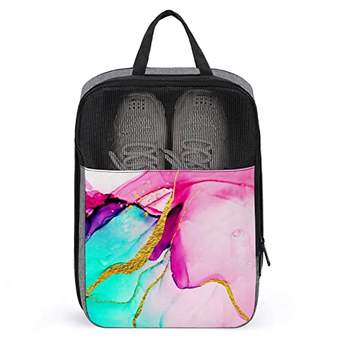 Niedliche Reise-Schuhtasche, wasserfest, atmungsaktiv, tragbare Reise-Schuhtasche mit Reißverschluss, Reise-Schuh-Organizer, Schuhe, Aufbewahrungstasche für Männer, Frauen, Fitnessstudio, täglich Niedliche Reise-Schuhtasche, wasserfest, atmungsaktiv, tragbare Reise-Schuhtasche mit Reißverschluss, Reise-Schuh-Organizer, Schuhe, Aufbewahrungstasche für Männer, Frauen, Fitnessstudio, täglich von Melbrakin