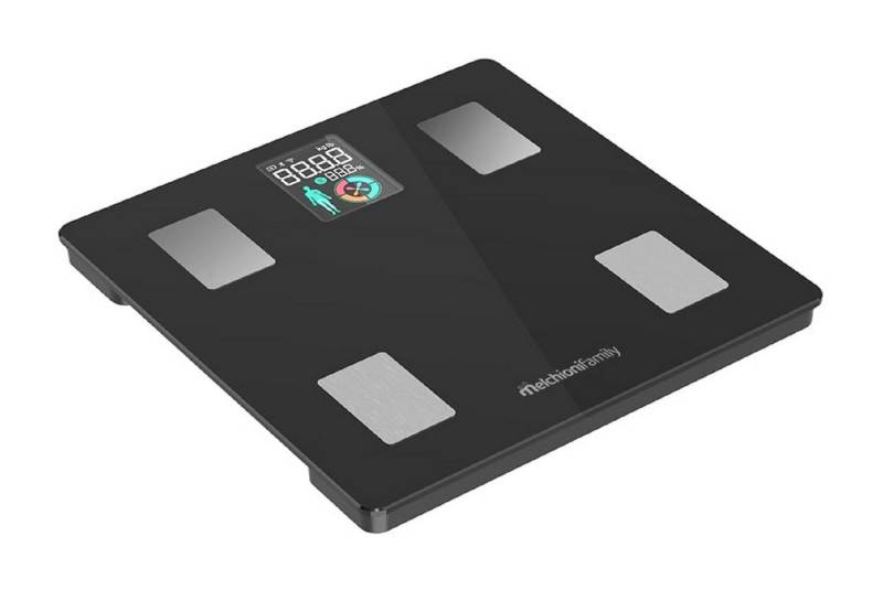 Melchioni Personenwaage AIR Intelligente Personenwaage 180 kg – mit Alexa und Google Home von Melchioni