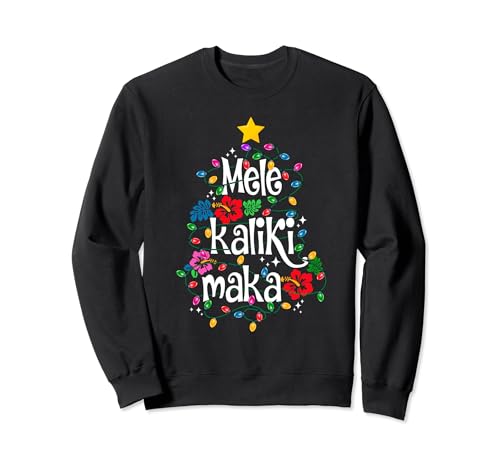 Mele Kalikimaka Shirt Für Frauen Hawaii Hawaii Weihnachten Sweatshirt von Mele Kalikimaka Shirt For Women Hawaiian Christmas