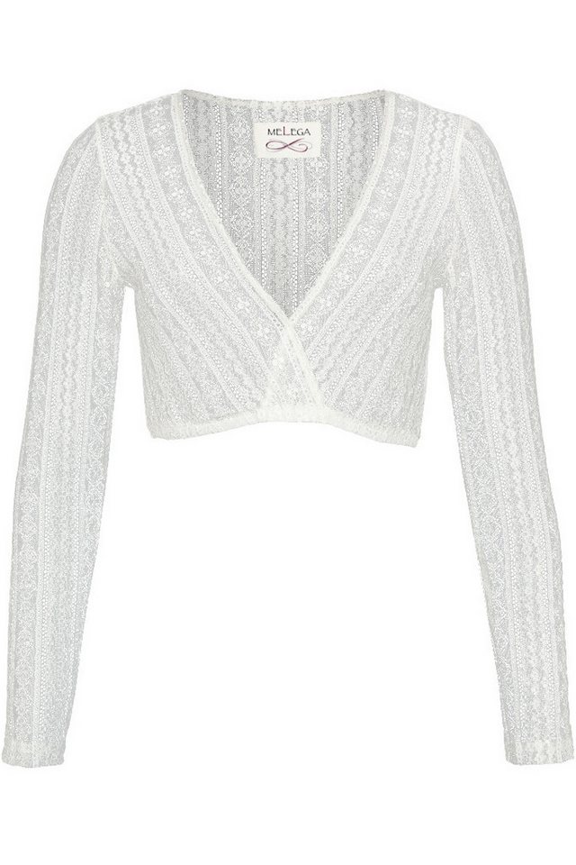 Melega Dirndlbluse Dirndlbluse - VENA - creme, weiß von Melega