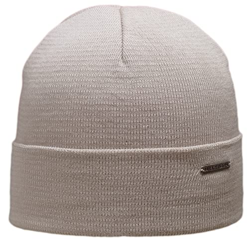 MELEGARI Mütze Beanie Pisa | 100% Baumwolle | Made in Italy, beige, One size von Melegari