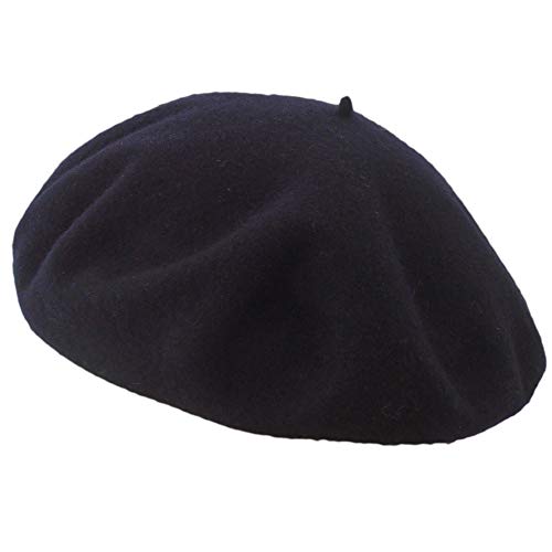 Melegari Baskenmütze, Roma, Volksarbeiter, Made in Italy, (Marine blau, 58 cm) von Melegari