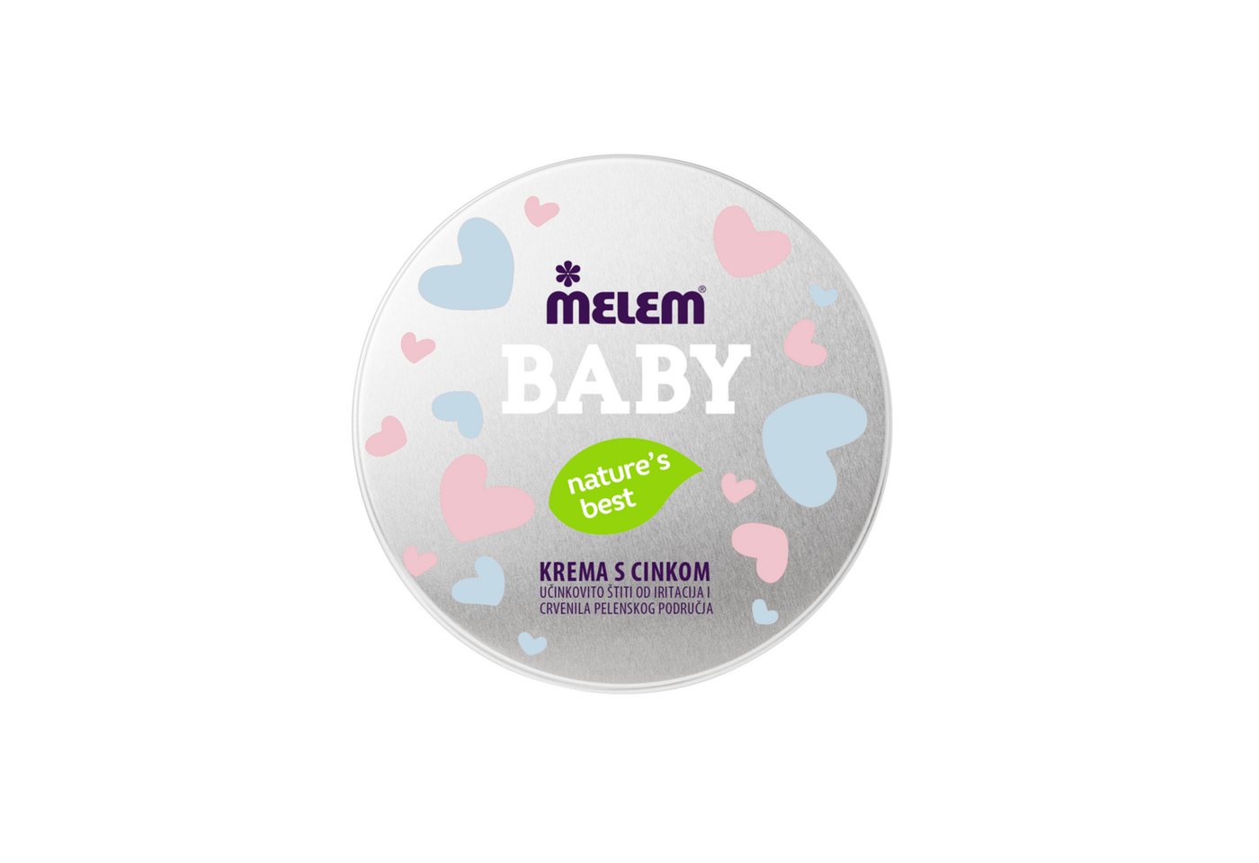 Melem Hautcreme Melem Baby Cream Schutzcreme mit Zinkoxid gegen Rötungen & Reizungen von Melem