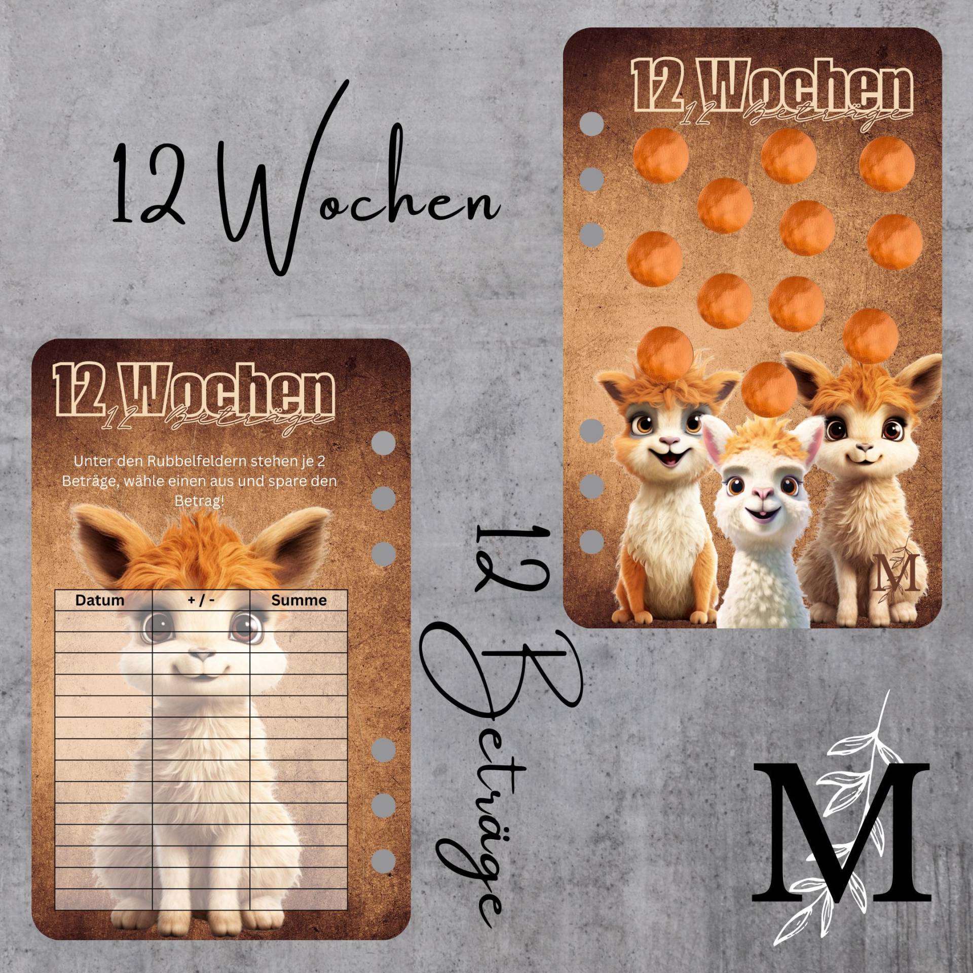 12 Wochen Beträge von Melenore
