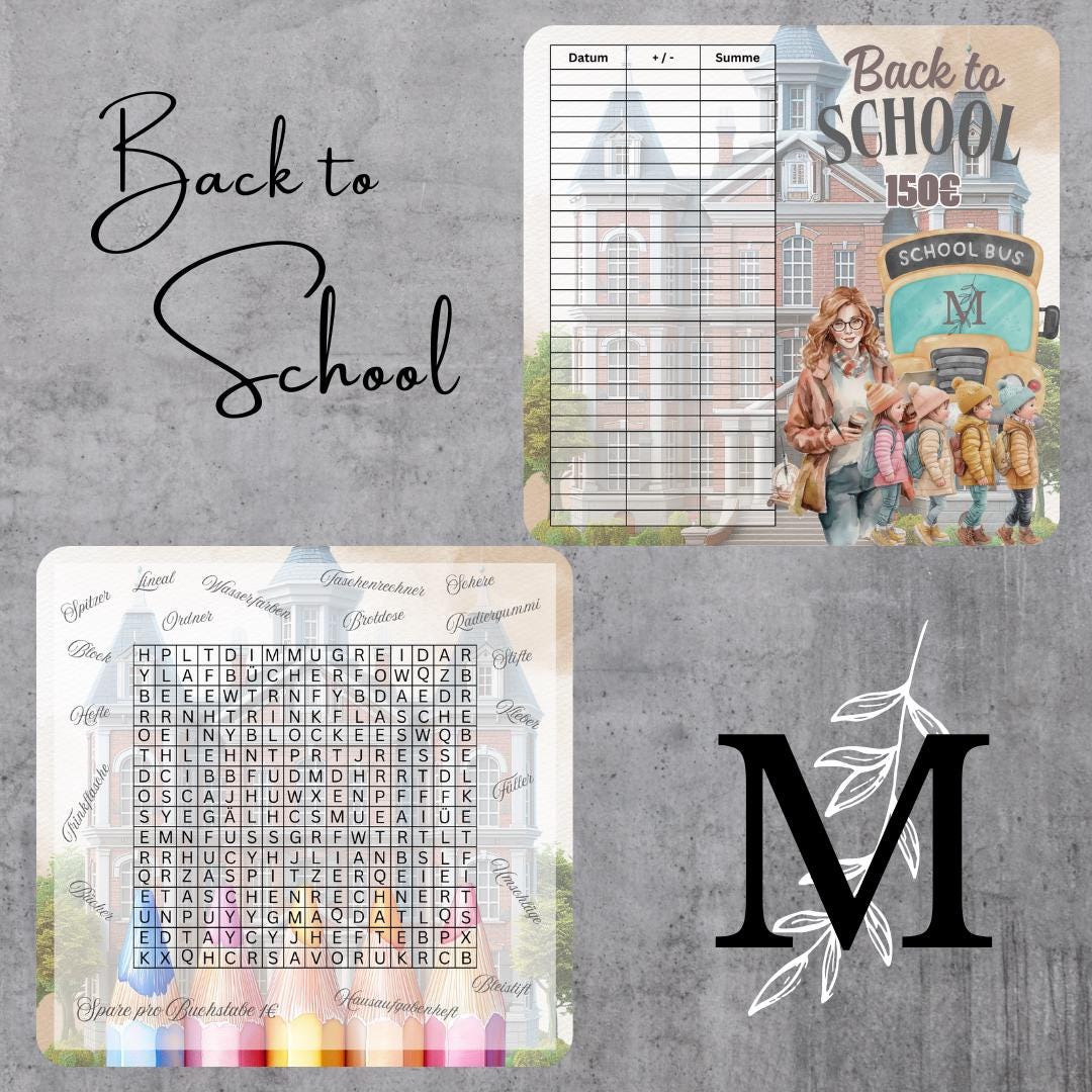 Back To School Sparchallenge von Melenore