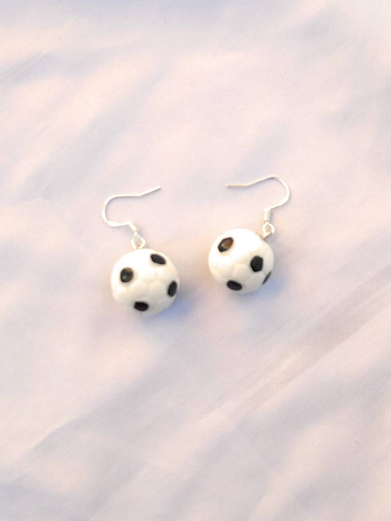Fußball Ohrringe, Geschenke Für Ihn von Meliaveli