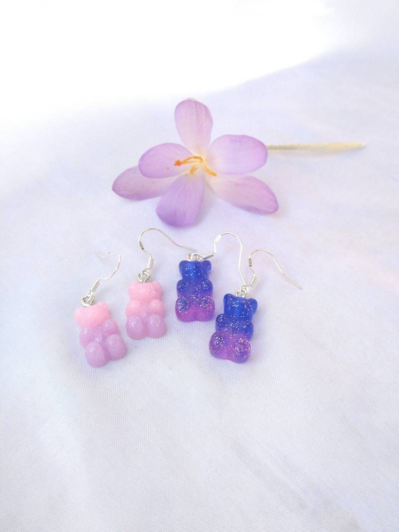 Gummibärchen Ohrringe, Süße Ohrringe von Meliaveli