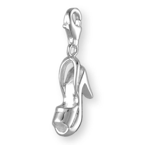 Melina Damen-Charm Anhänger Plateauschuh 925 Sterling Silber 1800216 von Melina