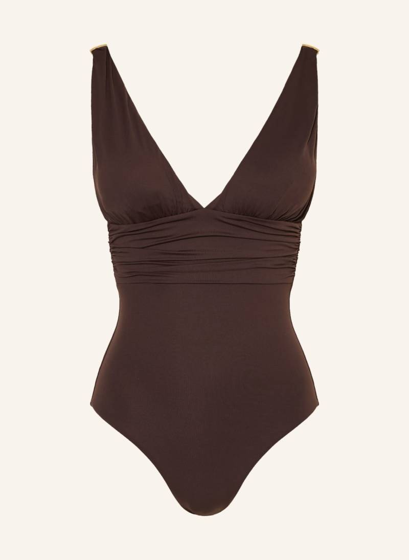 Melissa Odabash Badeanzug Panarea braun von Melissa Odabash