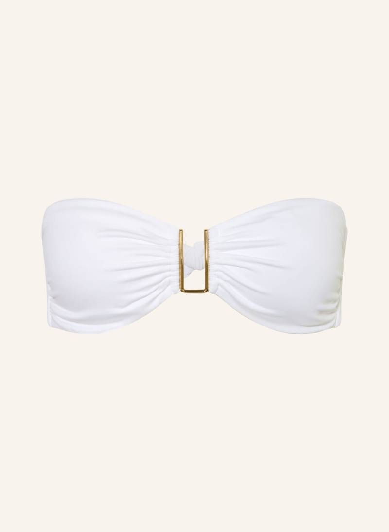 Melissa Odabash Bandeau-Bikini-Top Barcelona weiss von Melissa Odabash