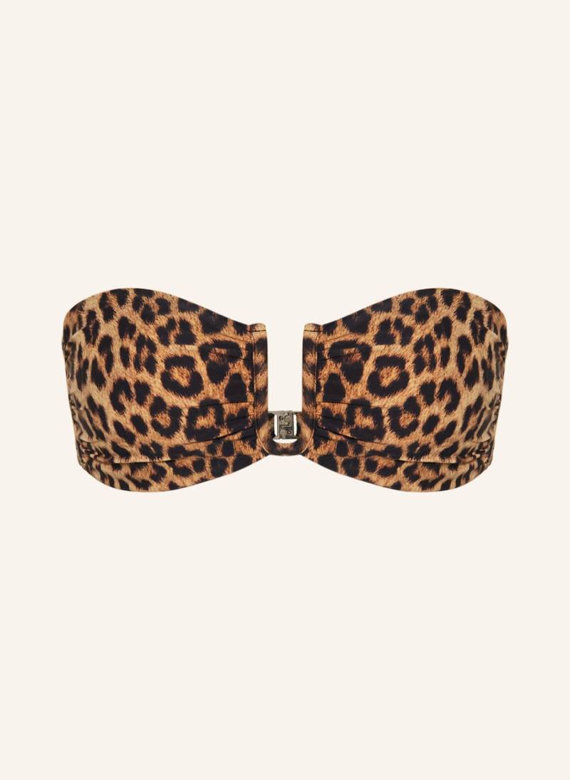 Melissa Odabash Bandeau-Bikini-Top Prague braun von Melissa Odabash