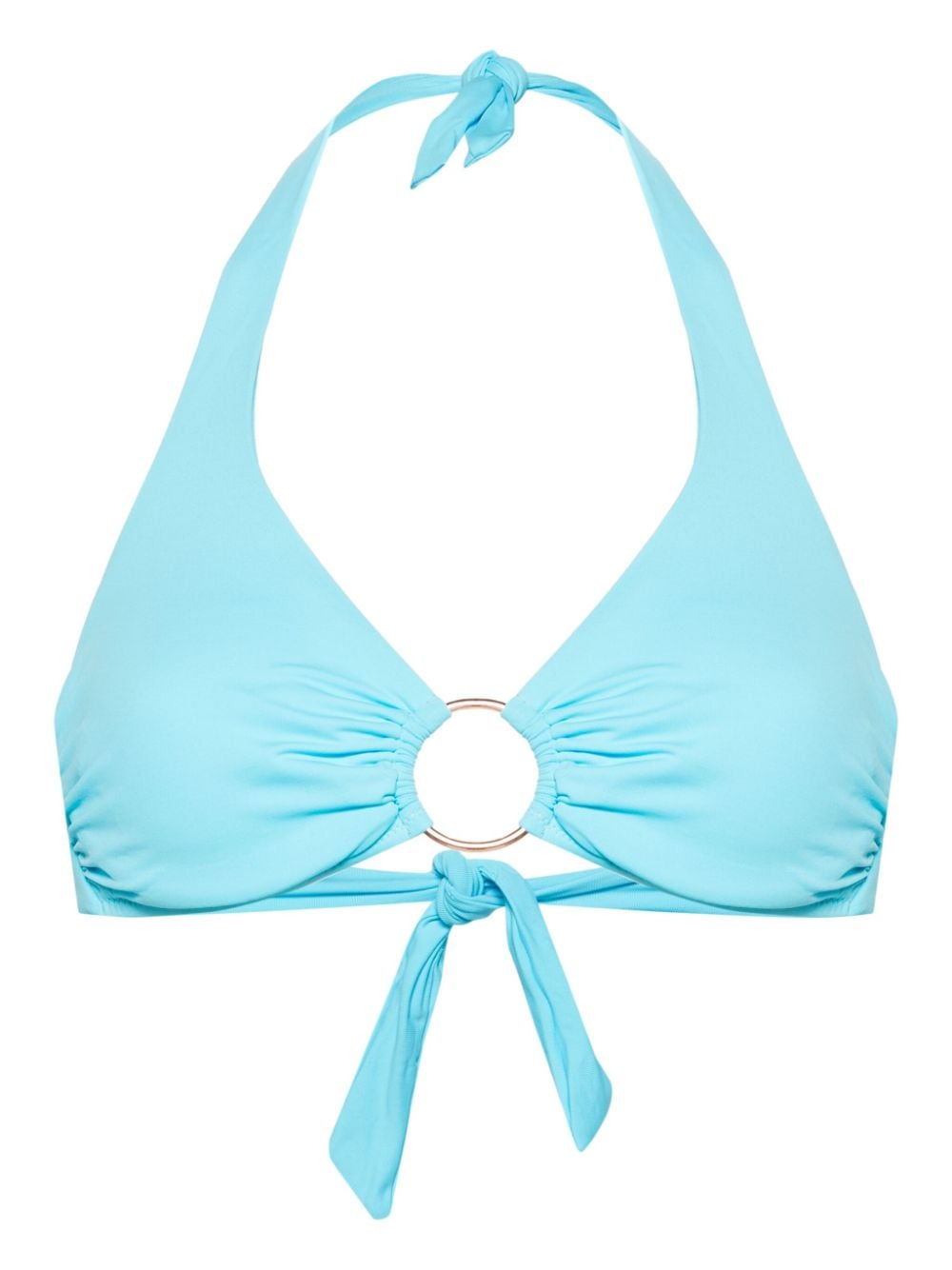 Melissa Odabash Brussels Bikinioberteil mit Ring - Blau von Melissa Odabash