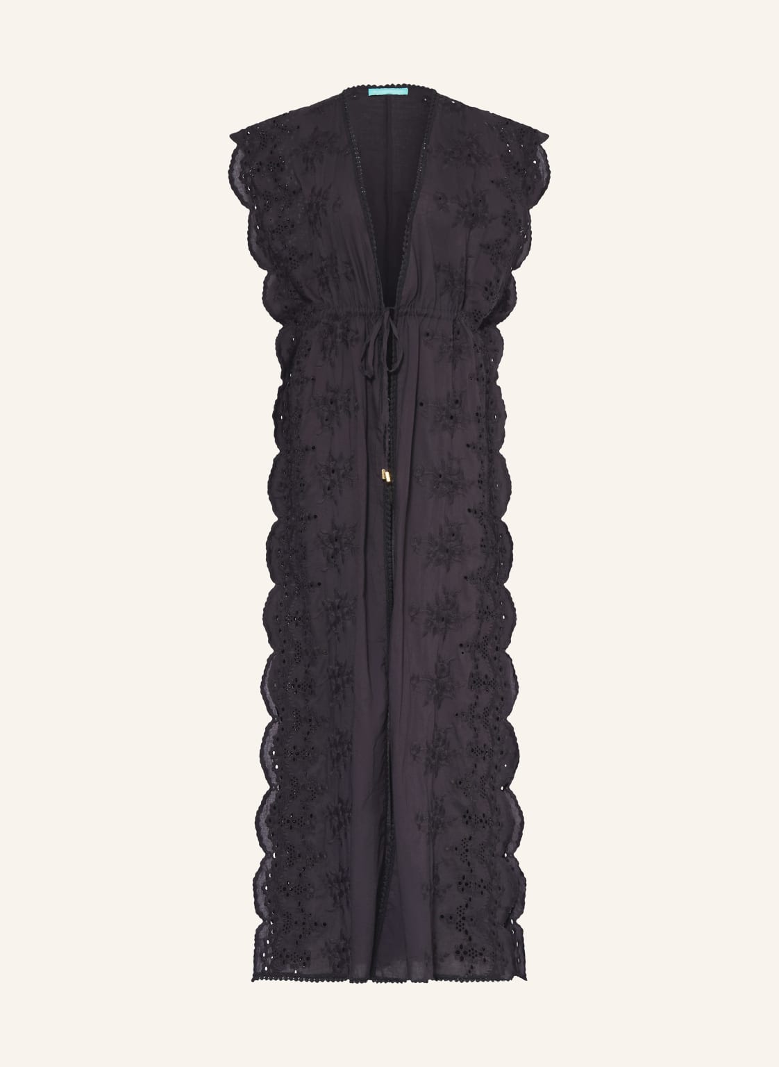 Melissa Odabash Kaftan Talitha Aus Lochspitze schwarz von Melissa Odabash