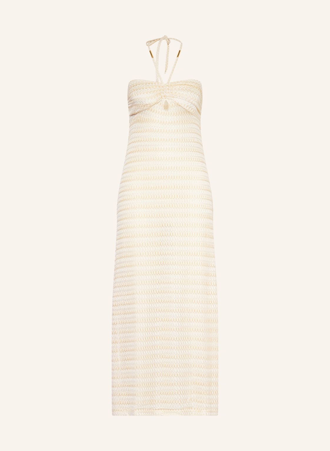 Melissa Odabash Strandkleid Mila Mit Glitzergarn Und Cut-Out gold von Melissa Odabash