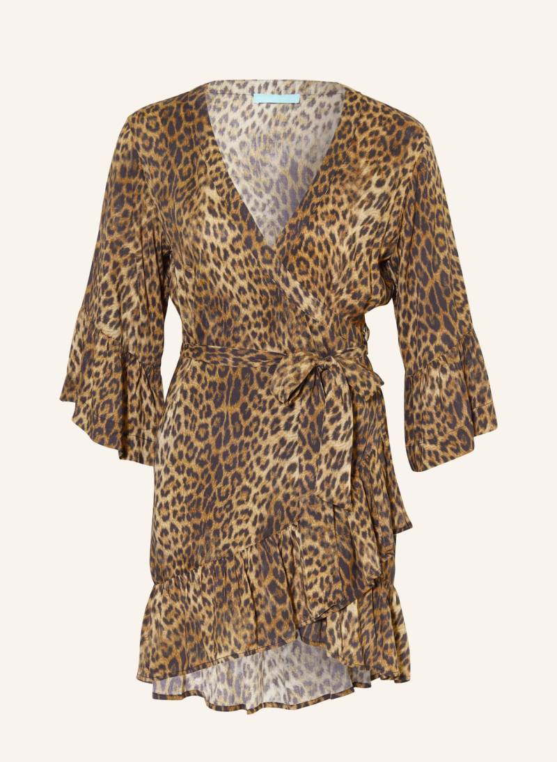 Melissa Odabash Wickelkleid Tegan Mit 3/4-Arm braun von Melissa Odabash