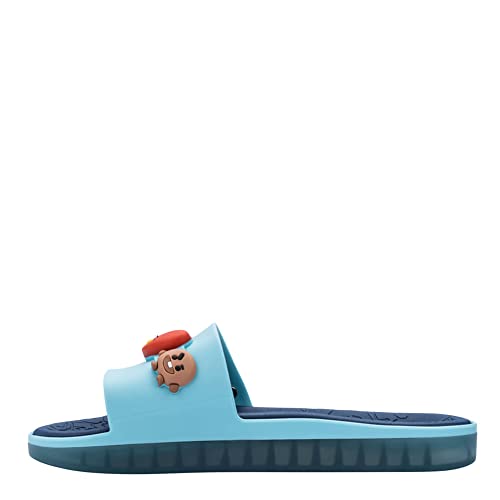 MELISSA BEACH SLIDE NEXT GEN + BT21, Flache Sandale, von Melissa