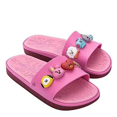 MELISSA BEACH SLIDE NEXT GEN + BT21, Flache Sandale, von Melissa