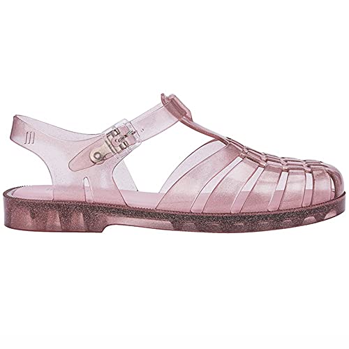 melissa Mixed Possession Ad Flache Sandale, 53934 Rosa GLITTER, 41/42 EU von Melissa