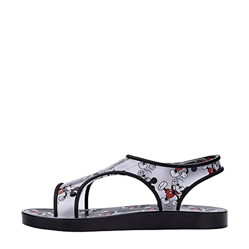 MINI MELISSA ACQUA + MICKEY MOUSE INF, Flache Sandale, von Melissa