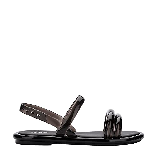 melissa AIRBUBBLE SANDAL AD AN160 BLACK DAMEN 41/42 EUR, Schwarz, 41/41.5 EU von Melissa