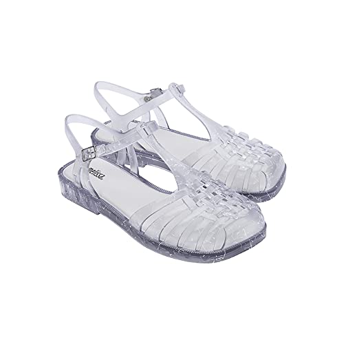 melissa Aranha Quadrada II AD Damen Fischersandalen, Hell, 41/41.5 EU von Melissa