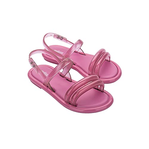 melissa Damen Airbubble Ad Flache Sandale, Rosa, 37 EU von Melissa