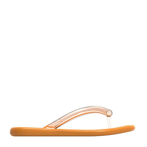 melissa Damen Airbubble Flip Flop Ad Flache Sandale, orange, 37 EU von Melissa