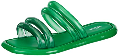 Melissa Damen Airbubble Slide Ad Keilsandale, grün, 37 EU von Melissa