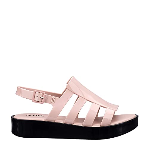 melissa Damen BOEMIA Platform AD Durchgängies Plateau Sandalen mit Keilabsatz, Rosa, 40 EU von Melissa