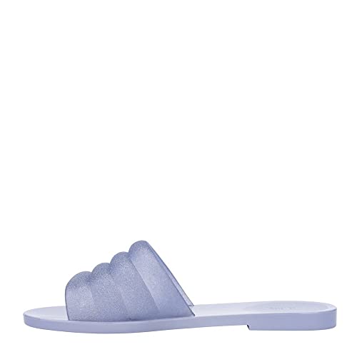 melissa Damen Bless Slide Flache Sandale, blau, 38 EU von Melissa