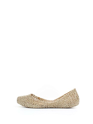 Melissa Damen Campana Papel VII Geschlossene Ballerinas, Gold (Gold Glitter 50712), 39 EU von Melissa