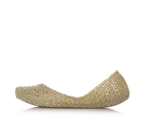 Melissa Damen Campana Papel VII Geschlossene Ballerinas, Gold (Gold Glitter 50712), 41 EU von Melissa