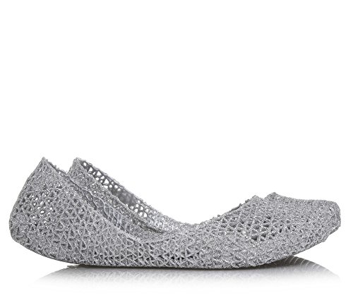 Melissa MELISSA CAMPANA PAPEL VII, Damen Geschlossene Ballerinas, Silber (SILVER GLITTER 50711), 35/36 EU von Melissa