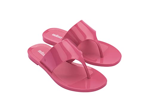 melissa Damen Essential Chic Ad Flache Sandale, Rosa, 37 EU von Melissa