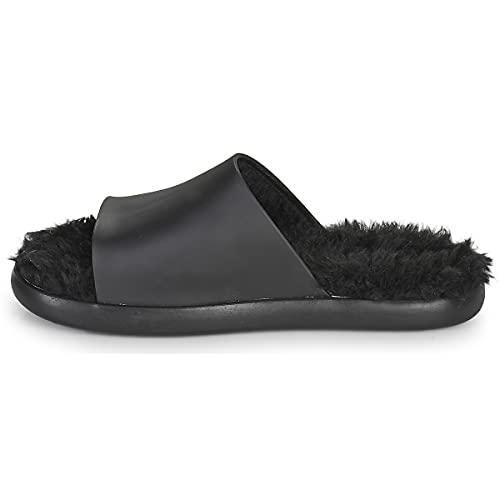 melissa Damen Fluffy Slide AD Sandale, Schwarz, 38 EU von Melissa