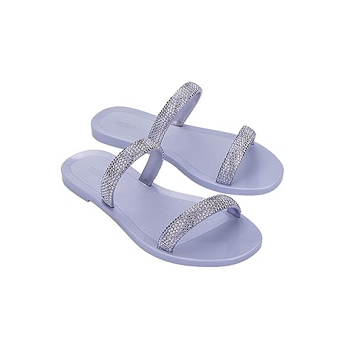 melissa Damen Glitz Ii Ad Flache Sandale, Lila, 38 EU von Melissa