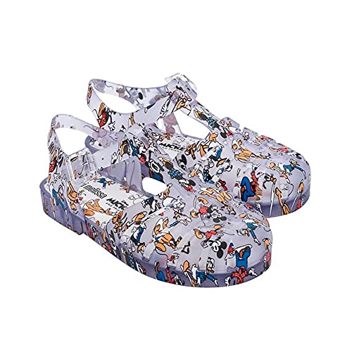 melissa Damen Mini Possession Print + Fischersandale, durchsichtig, 34 EU von Melissa