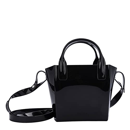 melissa Damen Mini Tote Bag Tasche, Schwarz von Melissa