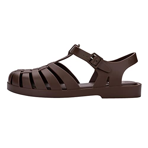 melissa Damen Possession Ad Flache Sandale, 50605 Brown Fosco Matt, 40 EU von Melissa