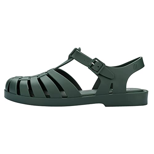 Melissa Damen Possession Ad Flache Sandale, 54150 Green Fosco Matt, 37 EU von Melissa