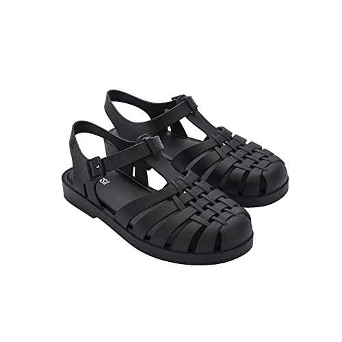 melissa Damen Possession Ad Flache Sandale, Schwarz, 44 EU von Melissa