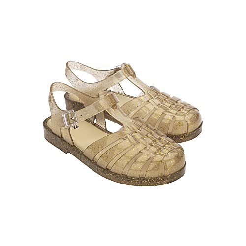 Melissa Damen Possession Shiny Flache Schuhe Sandalen Gold 37 EU von Melissa