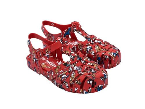 Melissa Damen Possession Print + Mickey Sandale, rot, 40 EU von Melissa