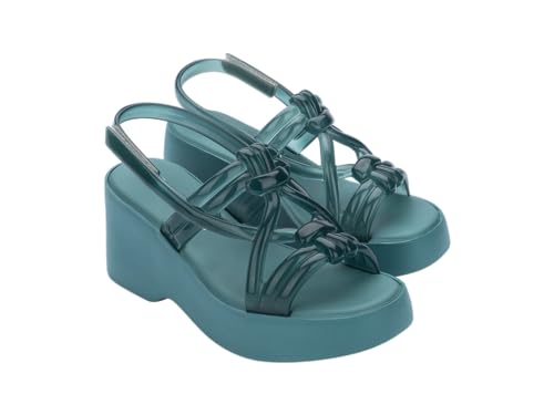 melissa Damen Sand + Salinas Ad Plattform, grün, 38 EU von Melissa