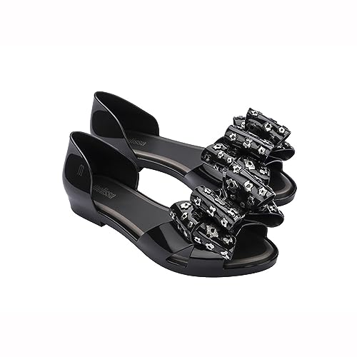 melissa Damen Seduction Vi Ad Sandalen, Aa588 Black Silver, 37 EU von Melissa