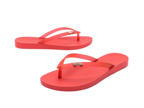 Melissa Damen Sun FLIP Flop AD Flache Sandale, Rojo, 37 EU von Melissa