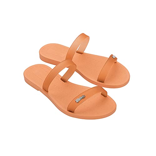 melissa Damen Sun Torrance Ad Flache Sandale, orange, 35/35.5 EU von Melissa