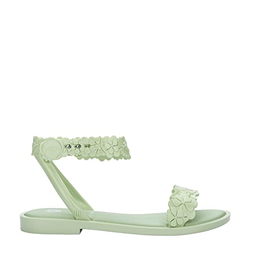 Melissa Damen Wave Blossom + Flache Sandale, Verde, 40 EU von Melissa