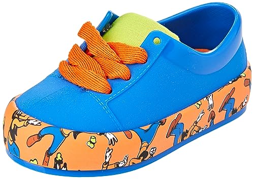 Melissa Jungen Mädchen Mini Street + Mickey and Friends Bb Sneaker, blau, 21 EU von Melissa